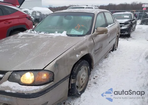 2003 Chevrolet Impala Ls from USA, damaged, VIN 2G1WH52K539231042